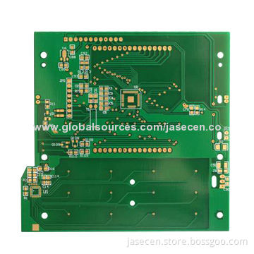 12L multilayer PCB with immersion gold and green solder mask